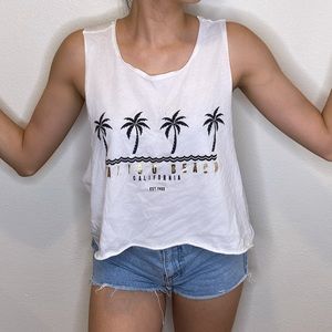 Malibu beach muscle tee